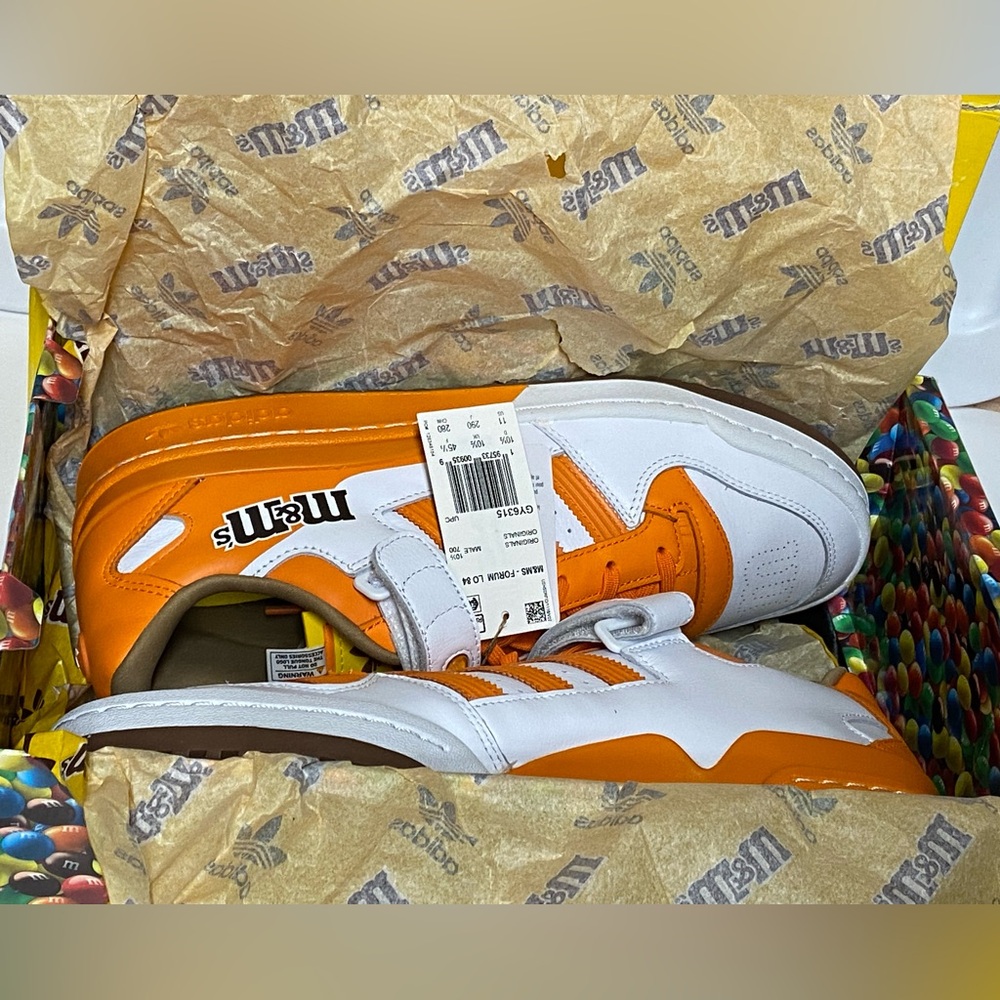 Adidas Adidas Originals Forum Low 84 x M&M's Men's Shoes SZ 9 NEW WITH  BOX